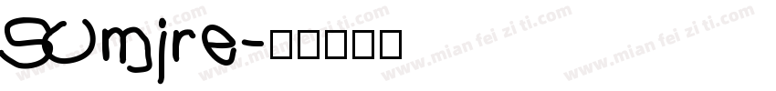 Sumire字体转换
