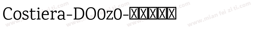 Costiera-DO0z0字体转换