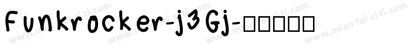 Funkrocker-j3Gj字体转换