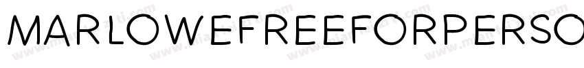 MARLOWEFREEFORPERSON字体转换