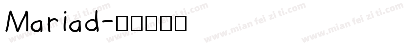 Mariad字体转换
