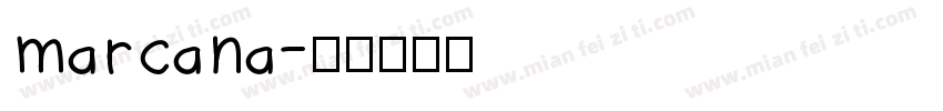 marcana字体转换