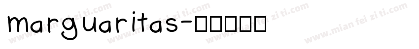 marguaritas字体转换