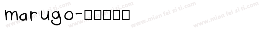 marugo字体转换