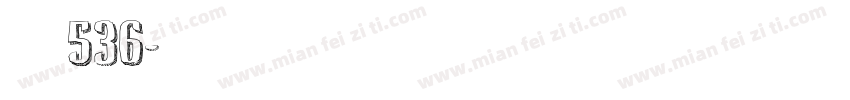 字魂536字体转换