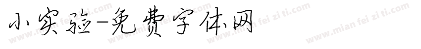 小实验字体转换