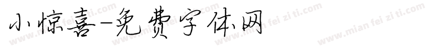 小惊喜字体转换