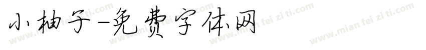 小柚子字体转换