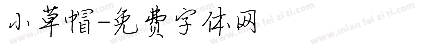 小草帽字体转换