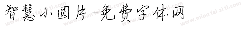 智慧小圆片字体转换