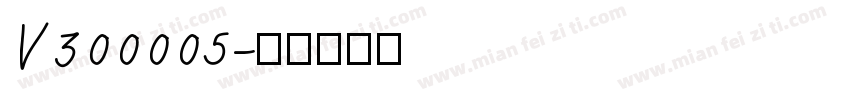 V300005字体转换