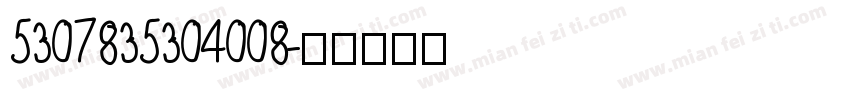 5307835304008字体转换