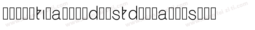 helvetica-condenstd-black-se字体转换