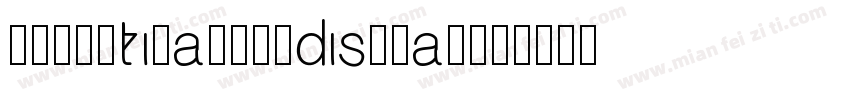 helveticalnowdisplay字体转换
