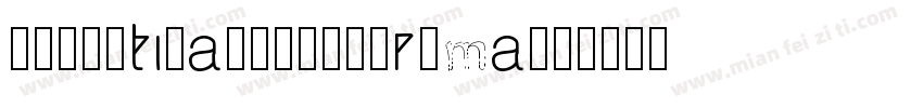 helveticaneueLT-roma字体转换