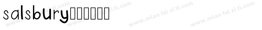 salsbury字体转换