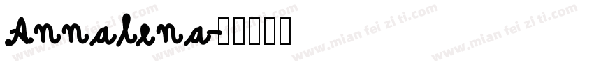 Annalena字体转换