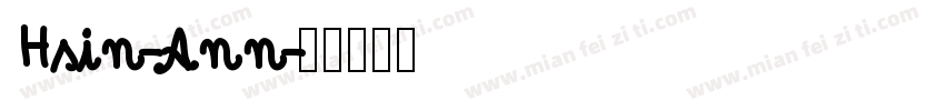 Hsin-Ann字体转换