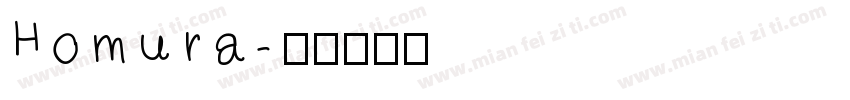 Homura字体转换
