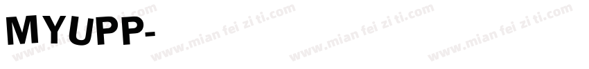 myupp字体转换