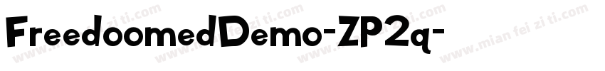 FreedoomedDemo-ZP2q字体转换
