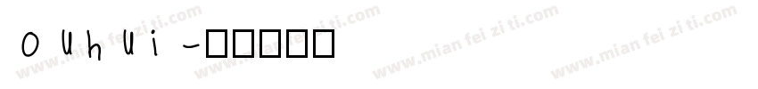 ouhui字体转换