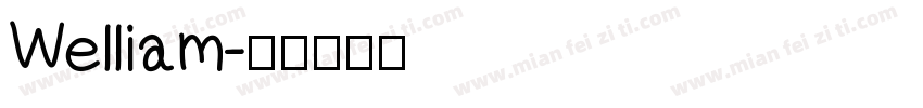Welliam字体转换