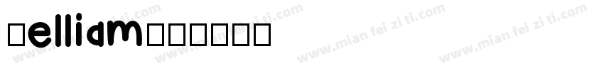 Welliam字体转换
