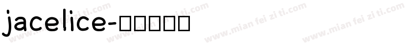 jacelice字体转换