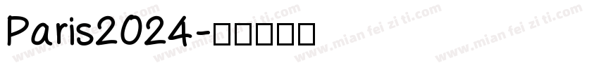 Paris2024字体转换