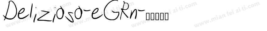 Delizioso-eGRn字体转换
