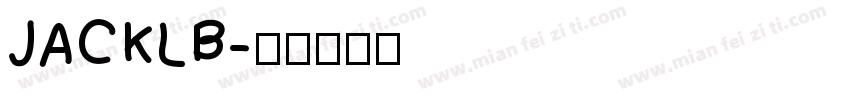 JACKLB字体转换