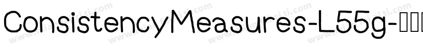 ConsistencyMeasures-L55g字体转换