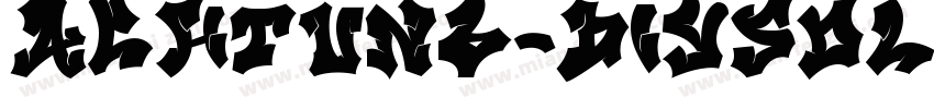 Achtung-DIYSolid字体转换