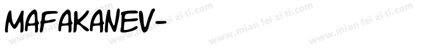 Mafakanev字体转换