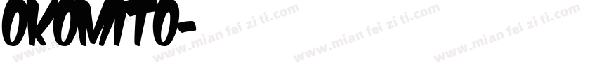 okomito字体转换