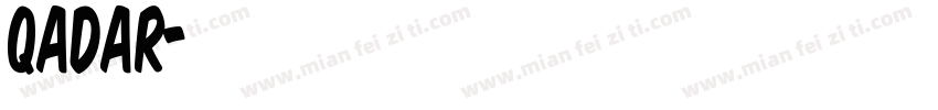 qadar字体转换