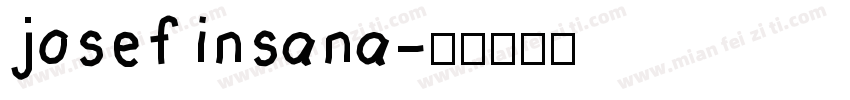josefinsana字体转换