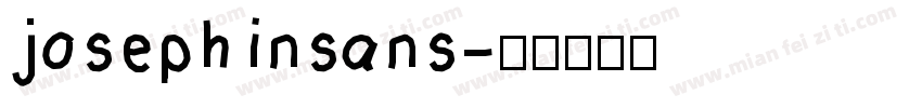 josephinsans字体转换