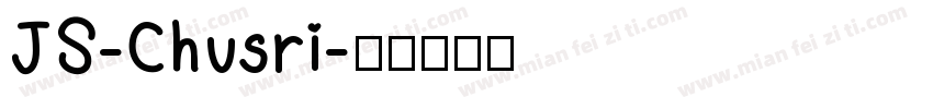JS-Chusri字体转换