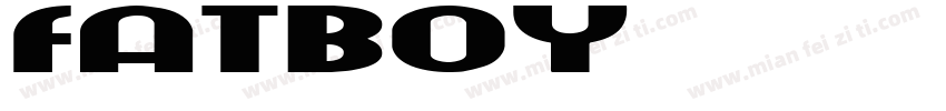 fatboy字体转换