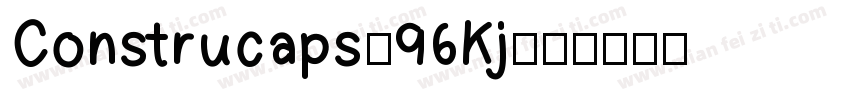 Construcaps-96Kj字体转换