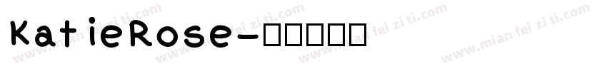KatieRose字体转换
