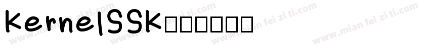 KernelSSK字体转换