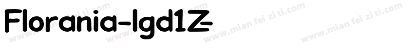 Florania-lgd1Z字体转换
