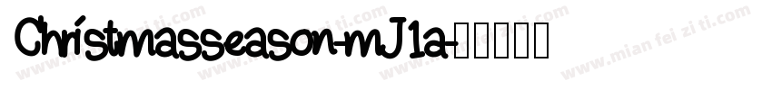 Christmasseason-mJ1a字体转换