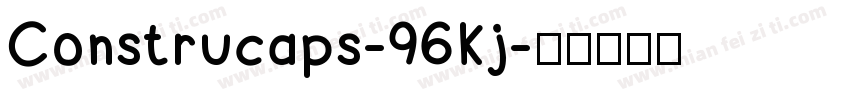 Construcaps-96Kj字体转换