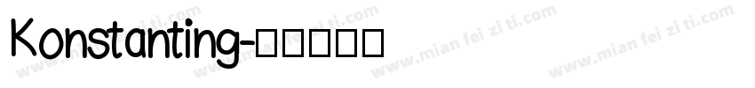 Konstanting字体转换