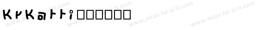 KrKatti字体转换