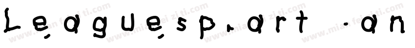 leaguespartanregular字体转换